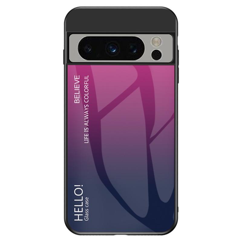 Для Google Pixel 8 Pro Чехол с градиентным цветом Закаленное стекло+ПК+ТПУ Гибридная крышка для телефона Gradient Rose
Для Google Pixel 8 Pro Чехол с градиентным цветом Закаленное стекло+ПК+ТПУ Гибридная крышка для телефона Gradient Rose