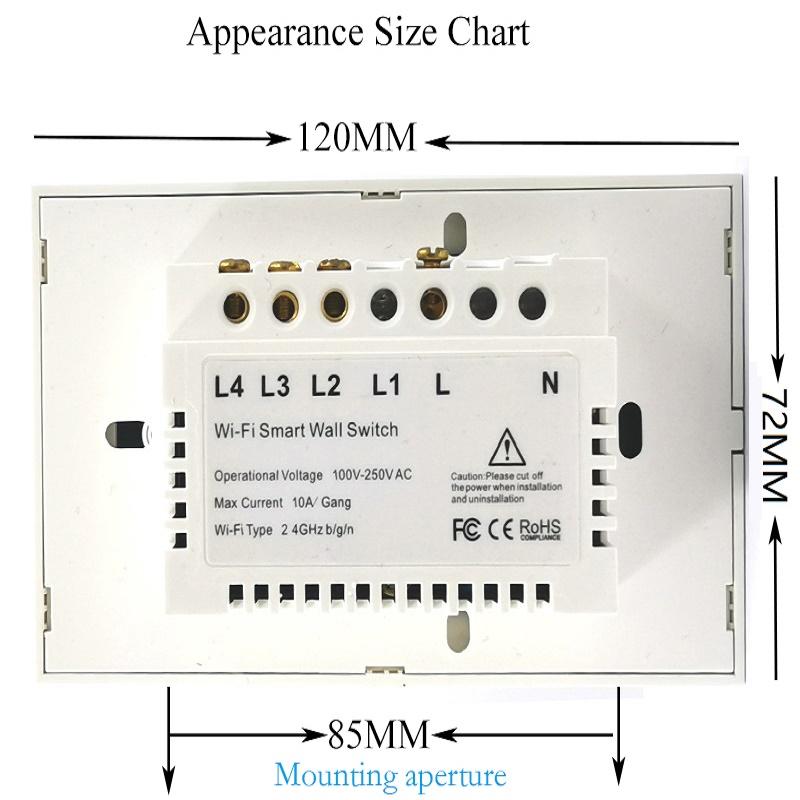 US Standard Touch Switch Remote Switches wall Switched Light Switch With Remote Controller unit Luxury Tempered Glass
US Standard Touch Switch Remote Switches wall Switched Light Switch With Remote Controller unit Luxury Tempered Glass