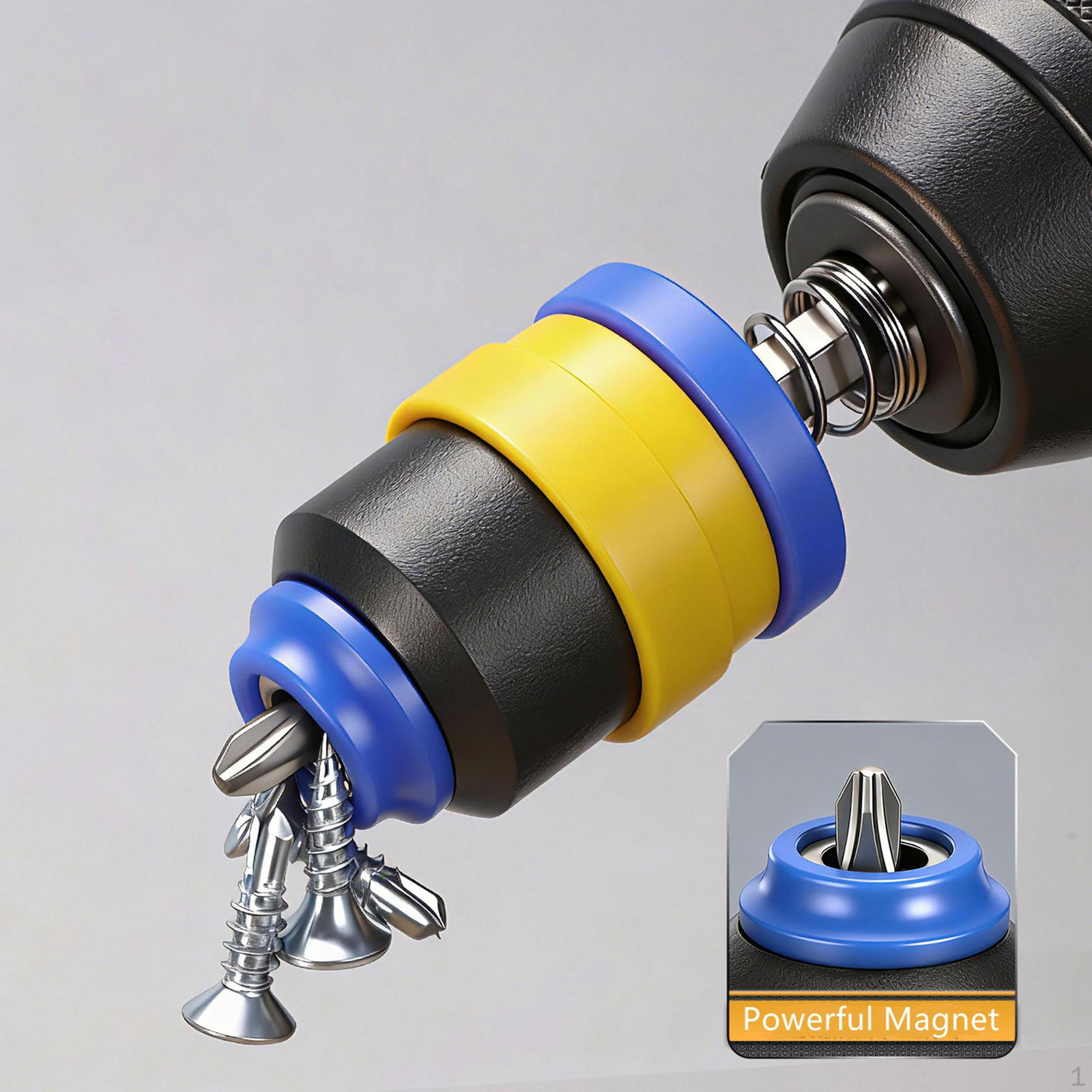 Drywall Screw Setter Bit 7 Level Adjustable Lightweight for Clean Easy to Use
Drywall Screw Setter Bit 7 Level Adjustable Lightweight for Clean Easy to Use