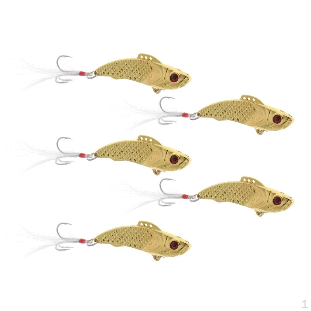 5 VIB Fishing Spoon Hard Crank 2.5 g/29.3 mm Bass Tackle золотой
5 VIB Fishing Spoon Hard Crank 2.5 g/29.3 mm Bass Tackle золотой