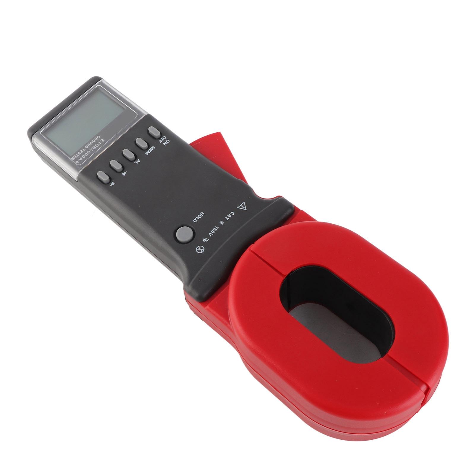 ETCR2000A+ Digital Clamp Meter On Ground Earth Resistance Tester with LCD Display
ETCR2000A+ Digital Clamp Meter On Ground Earth Resistance Tester with LCD Display