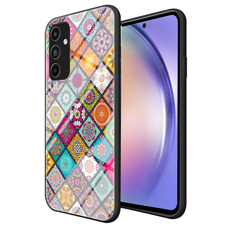 For Samsung Galaxy A15 4G Kickstand Case Tempered Glass+PC+TPU Cover with Lanyard Color Pattern
For Samsung Galaxy A15 4G Kickstand Case Tempered Glass+PC+TPU Cover with Lanyard Color Pattern