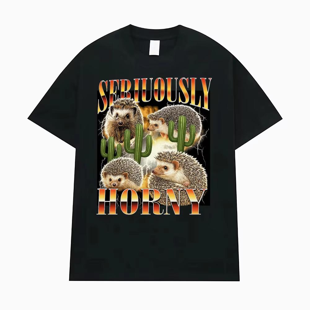 Seriously Horny Hedgehog Funny Meme Graphic T-Shirts for Men Women Fashion Vintage T Shirt Male Cotton Casual Oversized T Shi... S разноцветный
Seriously Horny Hedgehog Funny Meme Graphic T-Shirts for Men Women Fashion Vintage T Shirt Male Cotton Casual Oversized T Shi... S разноцветный