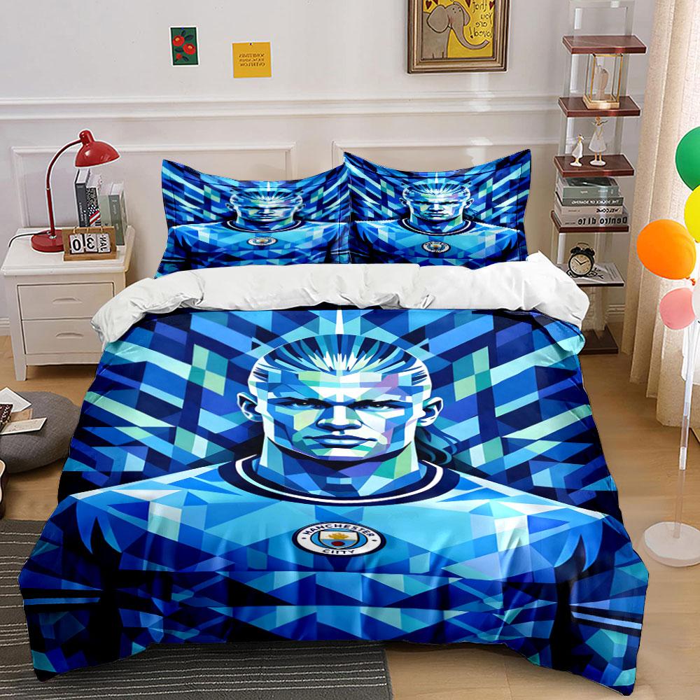 Geometric portrait, Manchester City. Bedding sets Duvet cover sets Duvet covers Pillowcases(1 * Duvet Cover 2 * Pillowcases, without duvet insert) 135x200cm
Geometric portrait, Manchester City. Bedding sets Duvet cover sets Duvet covers Pillowcases(1 * Duvet Cover 2 * Pillowcases, without duvet insert) 135x200cm