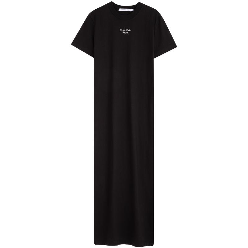 Calvin Klein Casual Commuter Split Cotton Knit Round Neck Short Sleeve Dress Women dresses Space-Black ZW02584 XS
Calvin Klein Casual Commuter Split Cotton Knit Round Neck Short Sleeve Dress Women dresses Space-Black ZW02584 XS