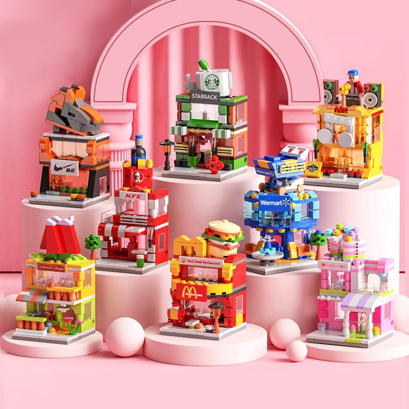 Small Particles Small Boxed Children s Educational Assembled Toys Streetscape Building Blocks Girls
Small Particles Small Boxed Children s Educational Assembled Toys Streetscape Building Blocks Girls