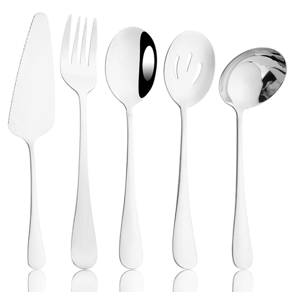 5Pcs Colorful Dinnerware Cutlery Set Stainless Steel Soup Spoon Colander Spoon Service Spoon Salad Fork Cake Spatula Tableware серебряный
5Pcs Colorful Dinnerware Cutlery Set Stainless Steel Soup Spoon Colander Spoon Service Spoon Salad Fork Cake Spatula Tableware серебряный