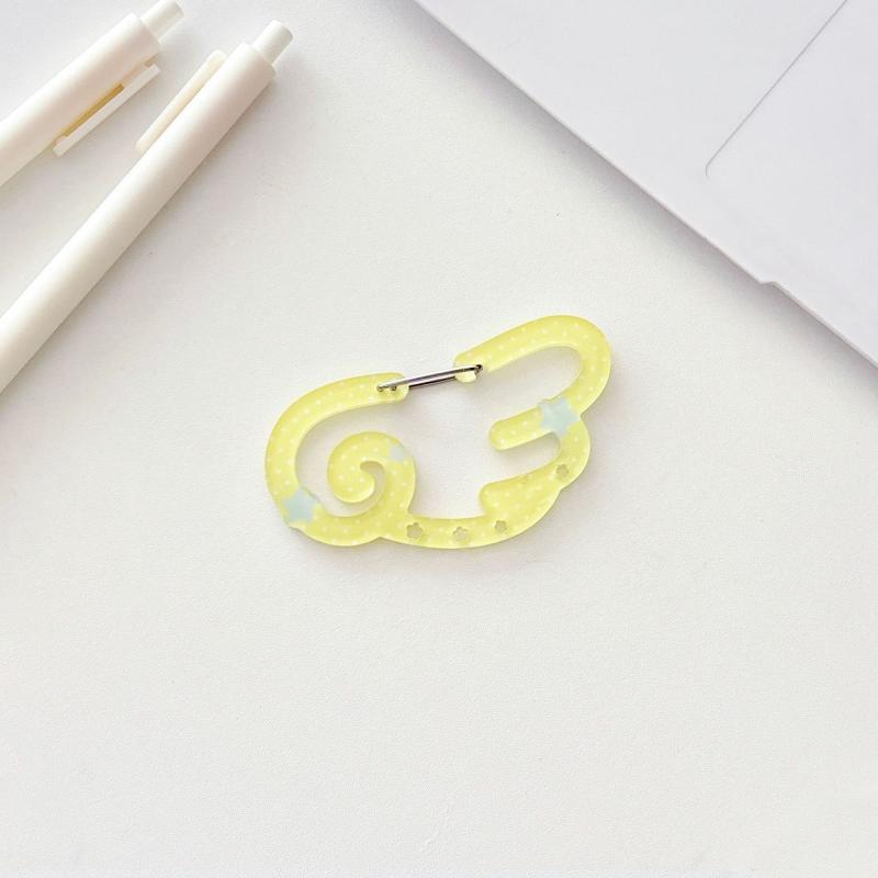 Карабин в форме крыльев в горошек, альпинистская пряжка, акриловая пряжка конфетного цвета, брелок для ключей, многоцелевое кольцо-крючок для рюкзака
Карабин в форме крыльев в горошек, альпинистская пряжка, акриловая пряжка конфетного цвета, брелок для ключей, многоцелевое кольцо-крючок для рюкзака