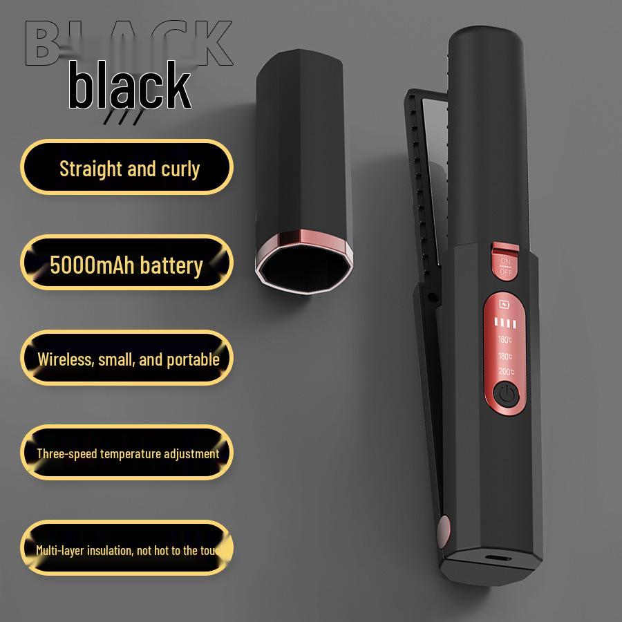 Portable Wireless Hair Straightener & Curler for Students чорний
Portable Wireless Hair Straightener & Curler for Students чорний