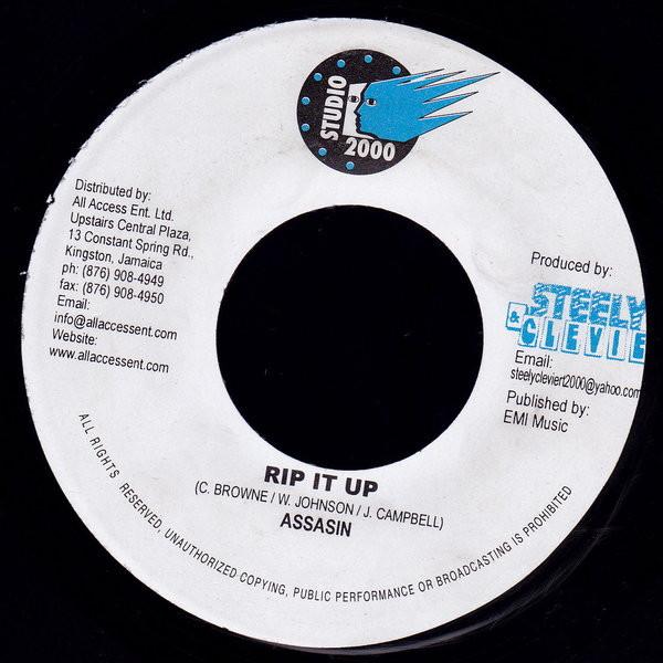7inch Record ASSASSIN - Rip It Up NONE Studio 2000 2005 Jamaica Reggae, Ska & Dub Used
7inch Record ASSASSIN - Rip It Up NONE Studio 2000 2005 Jamaica Reggae, Ska & Dub Used