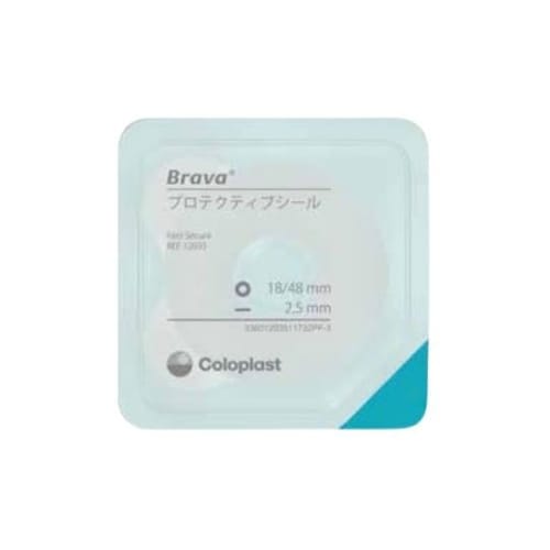 Coloplast Brava Protective Seal, 2.5mm Thick x 18mm Inner Diameter x 48mm Outer Diameter, 12035
Coloplast Brava Protective Seal, 2.5mm Thick x 18mm Inner Diameter x 48mm Outer Diameter, 12035