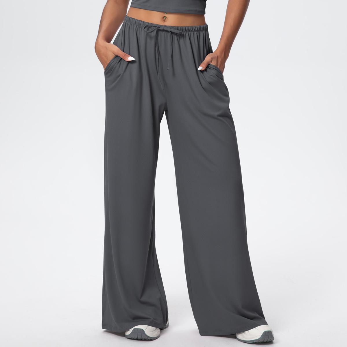 Women s Wide-Leg Brushed Fleece Pants with Drape Pockets and Elastic Drawstring Medium
Women s Wide-Leg Brushed Fleece Pants with Drape Pockets and Elastic Drawstring Medium