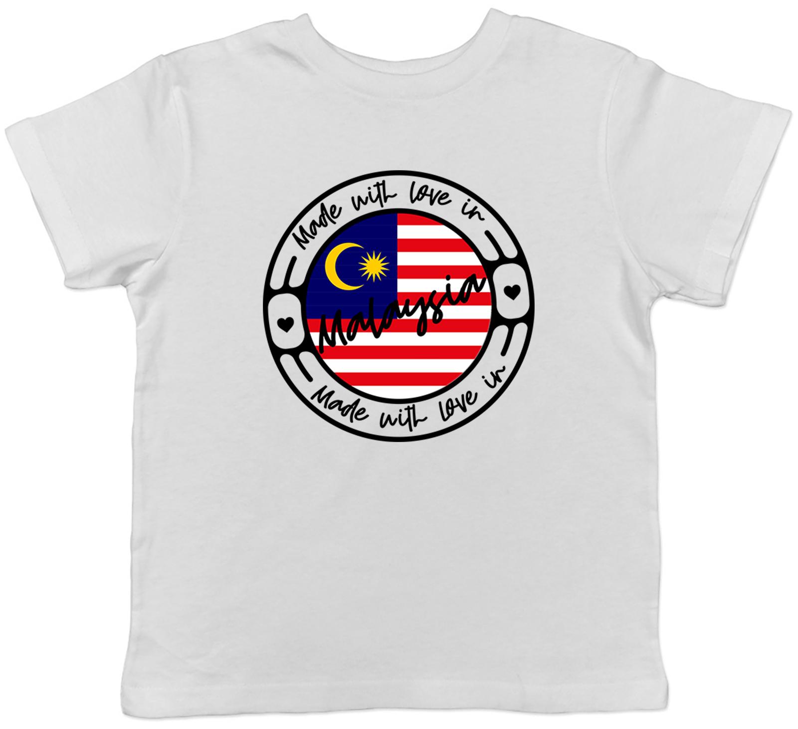 Made With Love In Malaysia Country Childrens Kids T-Shirt Boys Girls Gift 130
Made With Love In Malaysia Country Childrens Kids T-Shirt Boys Girls Gift 130