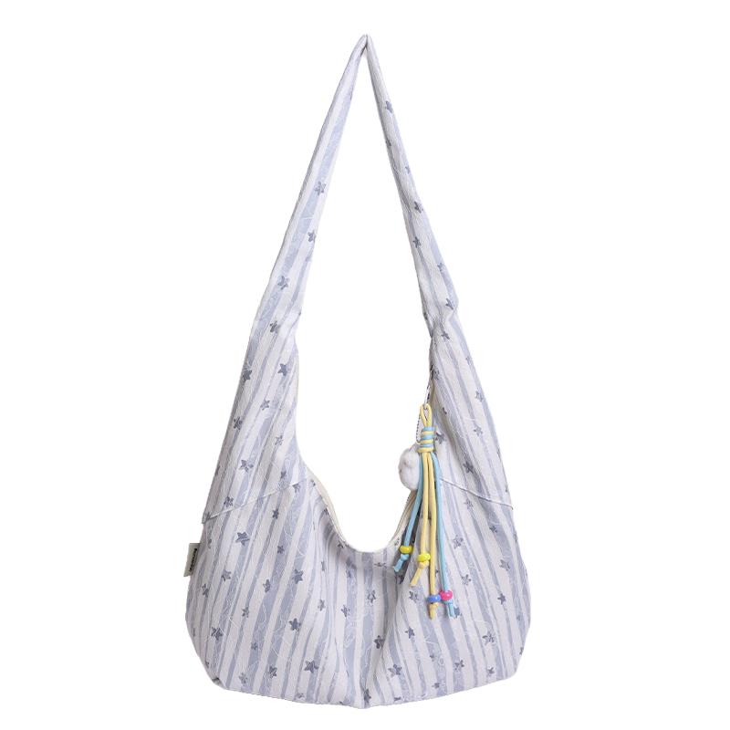 Kawaii Star Striped Canvas Youth Shoulder Bag Large Capacity Casual Hobo Tote Bags Pendant Cute Daily Shopping Handbag for Women синий
Kawaii Star Striped Canvas Youth Shoulder Bag Large Capacity Casual Hobo Tote Bags Pendant Cute Daily Shopping Handbag for Women синий