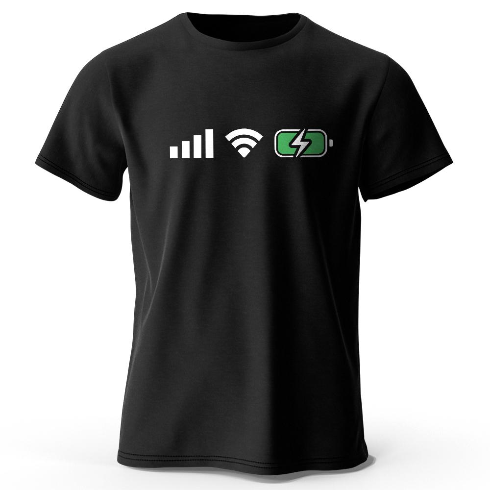 Футболка Signal WiFi Battery Printed T-Shirt 100% Cotton Oversize Tech Graphic Tees для мужчин и женщин Летние топы Digital Streetwear XXXXL чёрный
Футболка Signal WiFi Battery Printed T-Shirt 100% Cotton Oversize Tech Graphic Tees для мужчин и женщин Летние топы Digital Streetwear XXXXL чёрный