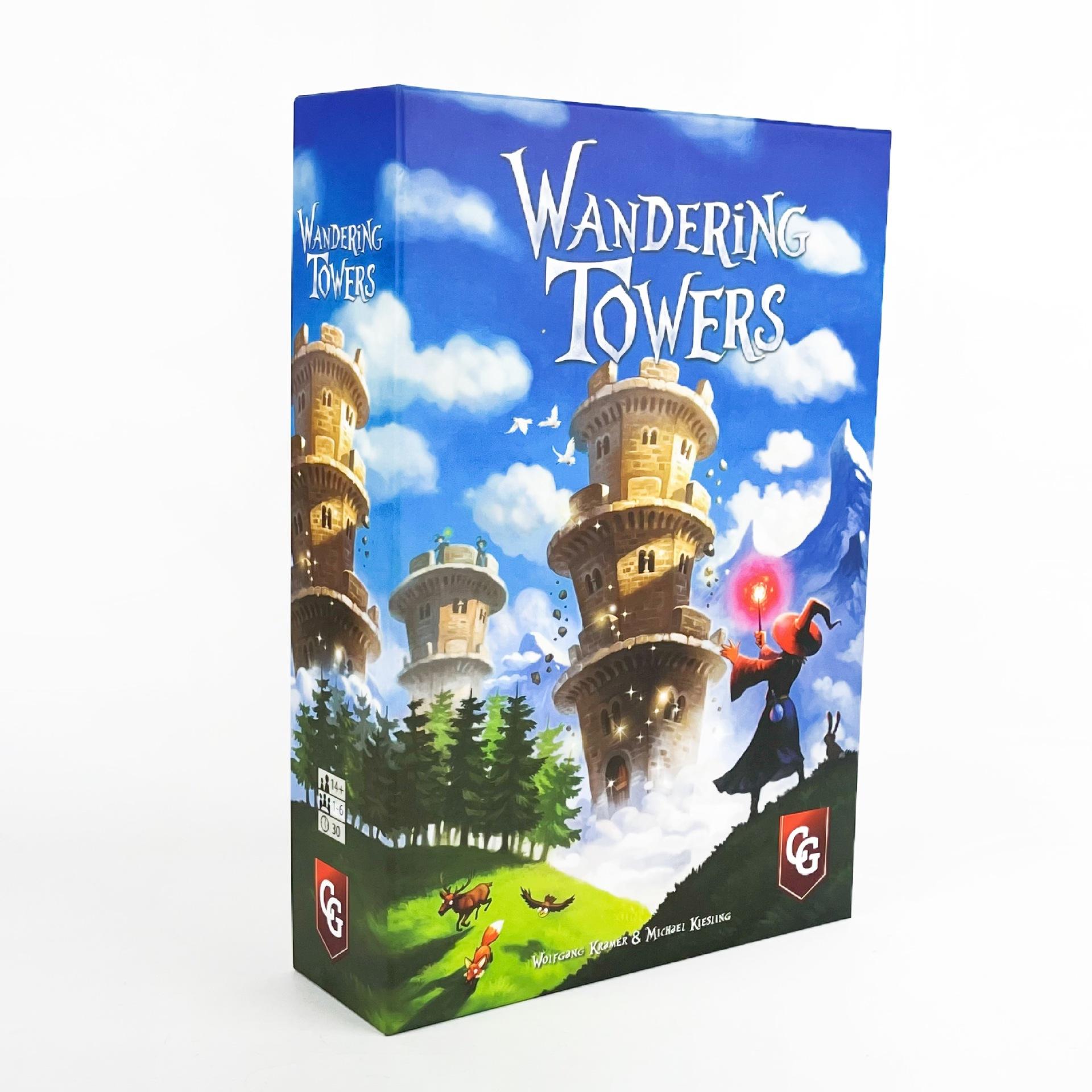 Wandering Towers Strategy Board Game Trapping Wizards Movement Magic Spells Family Games for 1-6 Players
Wandering Towers Strategy Board Game Trapping Wizards Movement Magic Spells Family Games for 1-6 Players