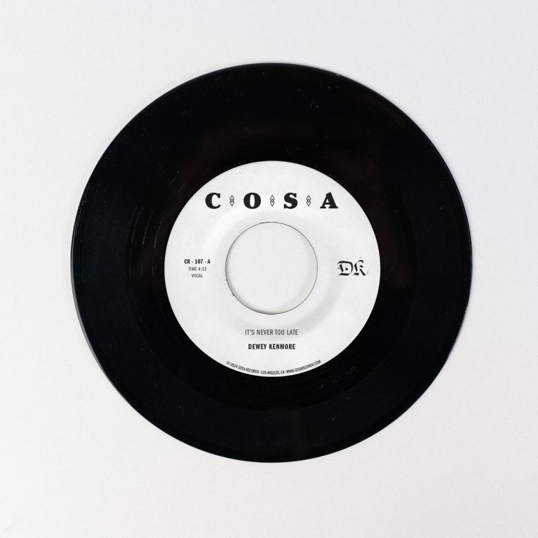 7-дюймовая пластинка DEWEY KENMORE - Никогда не поздно CR107 Cosa Records 2024 США Латинская
7-дюймовая пластинка DEWEY KENMORE - Никогда не поздно CR107 Cosa Records 2024 США Латинская