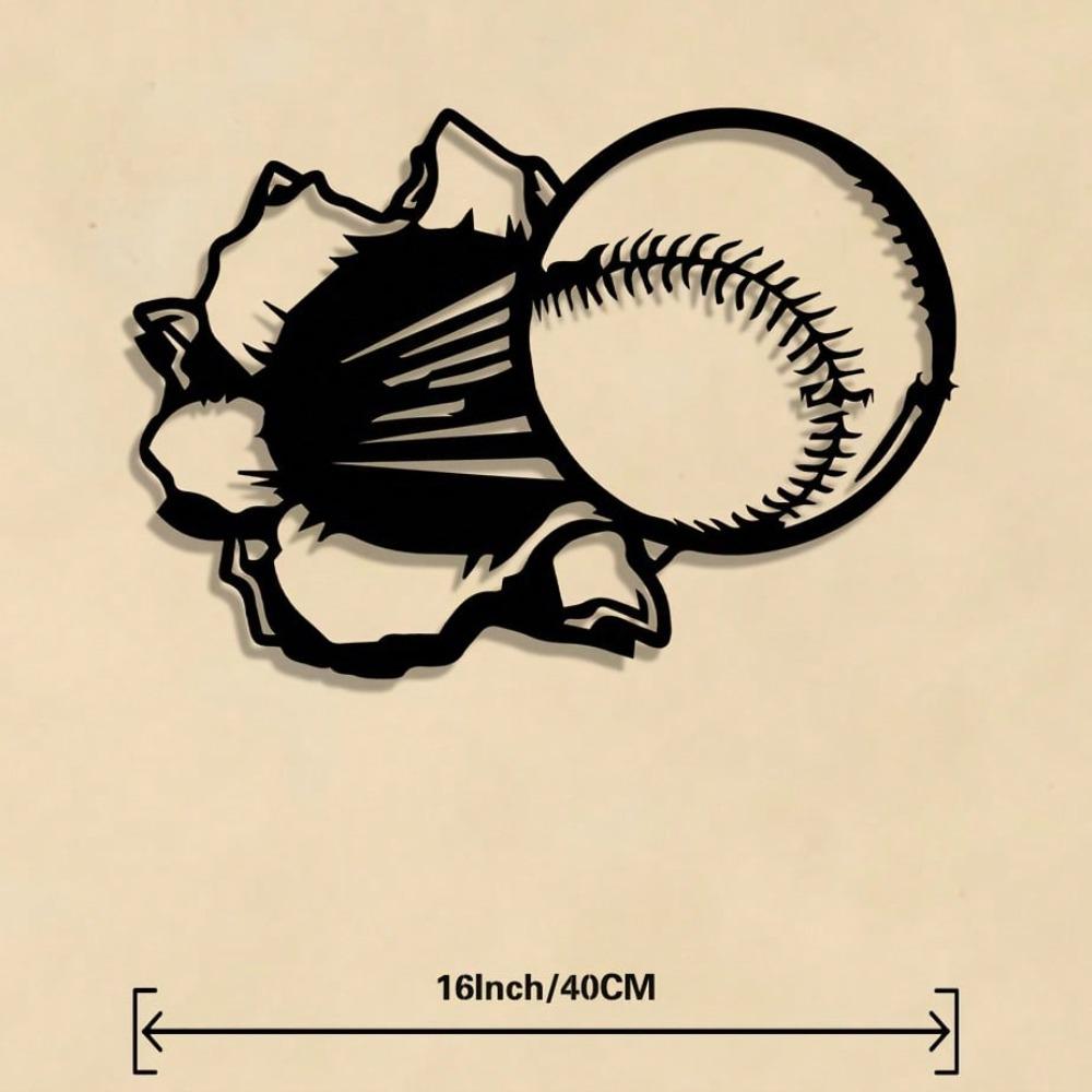 Baseball Themed Metal Wall Art Heavy Duty Wrought Iron Sports Decor with Flying Bat Design for Man Cave Game Room Bar Gift 28x40 різнокольоровий
Baseball Themed Metal Wall Art Heavy Duty Wrought Iron Sports Decor with Flying Bat Design for Man Cave Game Room Bar Gift 28x40 різнокольоровий