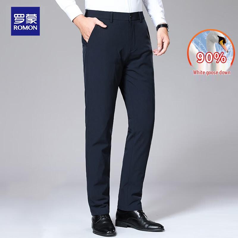Romon Men s 90% White Goose Down Winter Warm Business Casual Pants 32
Romon Men s 90% White Goose Down Winter Warm Business Casual Pants 32