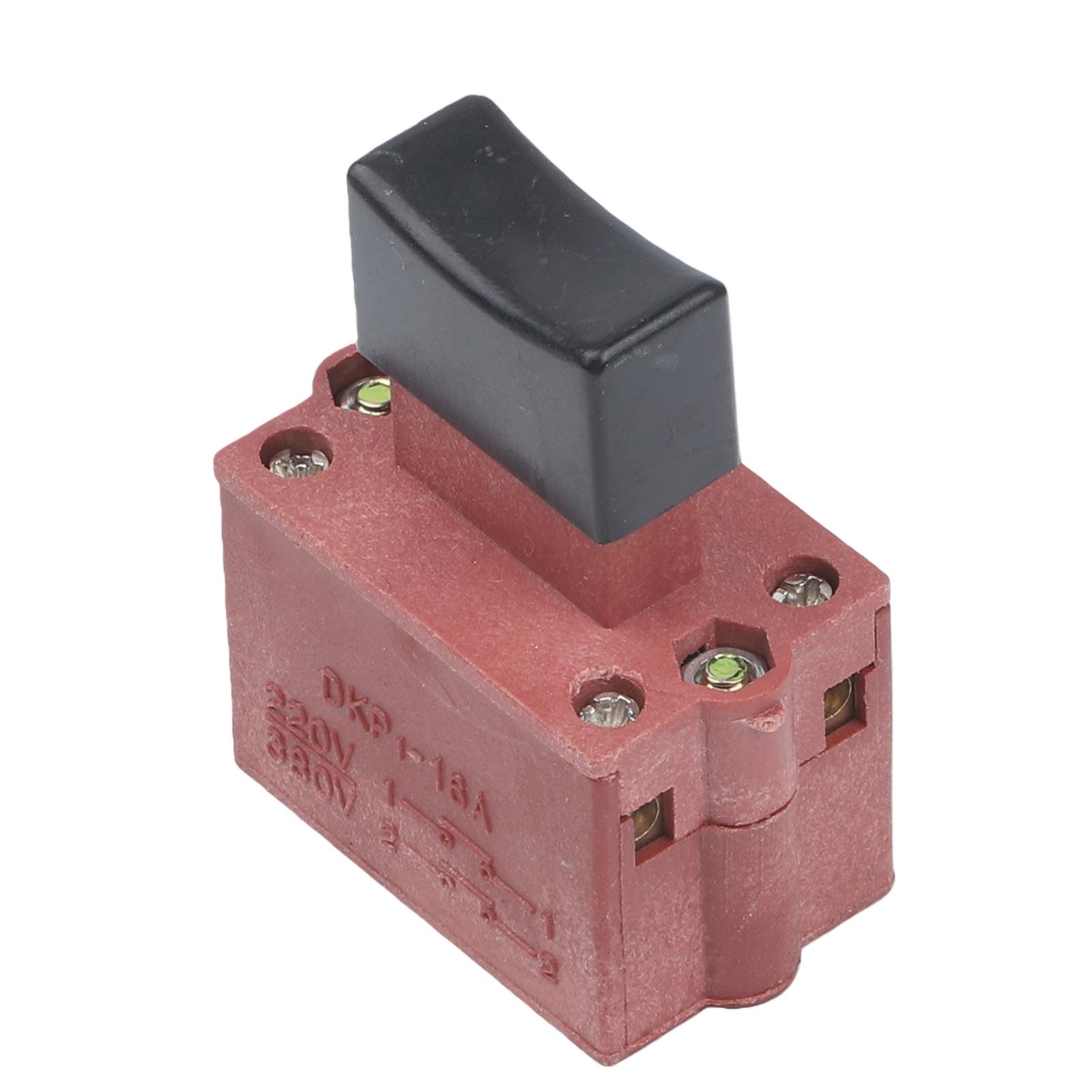 Electric 10A Switch for 355 Profile Machine and For 400 Steel Cutter Replacement Part 36x23 5mm with Safety Lock White Color
Electric 10A Switch for 355 Profile Machine and For 400 Steel Cutter Replacement Part 36x23 5mm with Safety Lock White Color