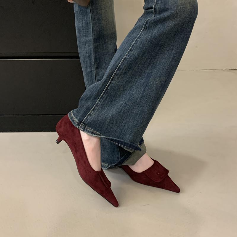 Burgundy Low Heel Pumps Black Shoes Women Pointed Toe High Heels Comforts Ladies Office Shoes Sapatos Femininas 35 коричневый
Burgundy Low Heel Pumps Black Shoes Women Pointed Toe High Heels Comforts Ladies Office Shoes Sapatos Femininas 35 коричневый
