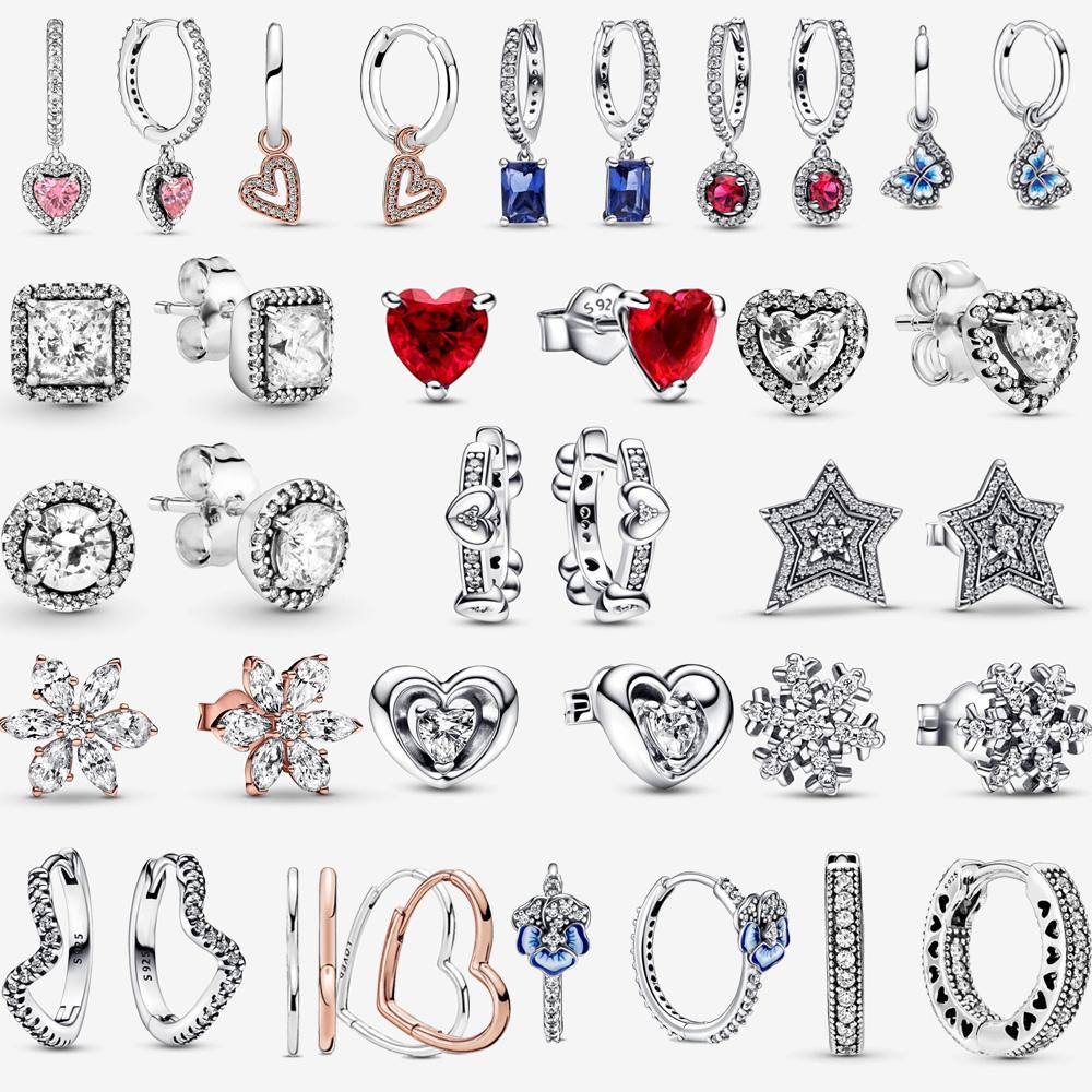 Оригинальные серьги из стерлингового серебра S925 plata de ley, сверкающие серьги-гвоздики в форме сердца с любовью для женщин, ювелирные изделия, подарки
Оригинальные серьги из стерлингового серебра S925 plata de ley, сверкающие серьги-гвоздики в форме сердца с любовью для женщин, ювелирные изделия, подарки