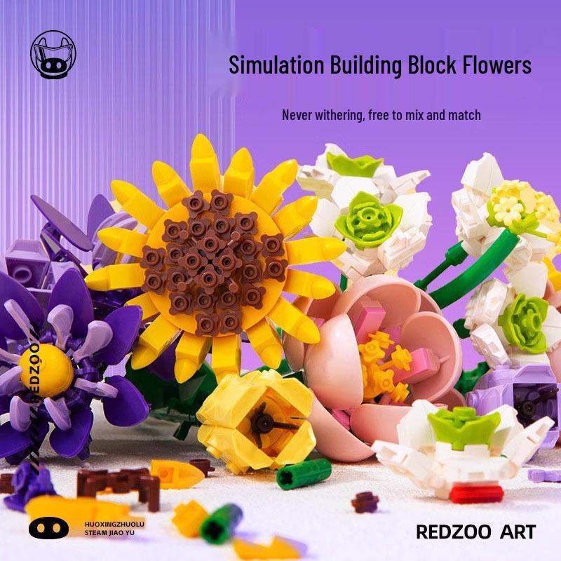 Mars Pig Creative Flower Assembly Building Blocks: Children s Handmade Decoration Toy & Jigsaw Puzzle for Girls.
Mars Pig Creative Flower Assembly Building Blocks: Children s Handmade Decoration Toy & Jigsaw Puzzle for Girls.