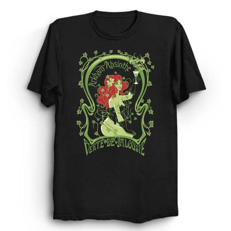 Футболка Arkham Absinthe Poison Ivy Футболка в стиле модерн Футболка с этикеткой абсента Футболка с этикеткой алкоголя
Футболка Arkham Absinthe Poison Ivy Футболка в стиле модерн Футболка с этикеткой абсента Футболка с этикеткой алкоголя