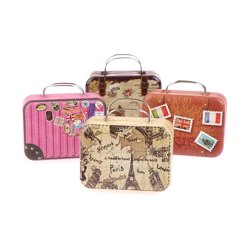 Ретро-жестяная мини-коробка для хранения, прямоугольный чемодан из жести, органайзер для конфет и закусок 
Ретро-жестяная мини-коробка для хранения, прямоугольный чемодан из жести, органайзер для конфет и закусок