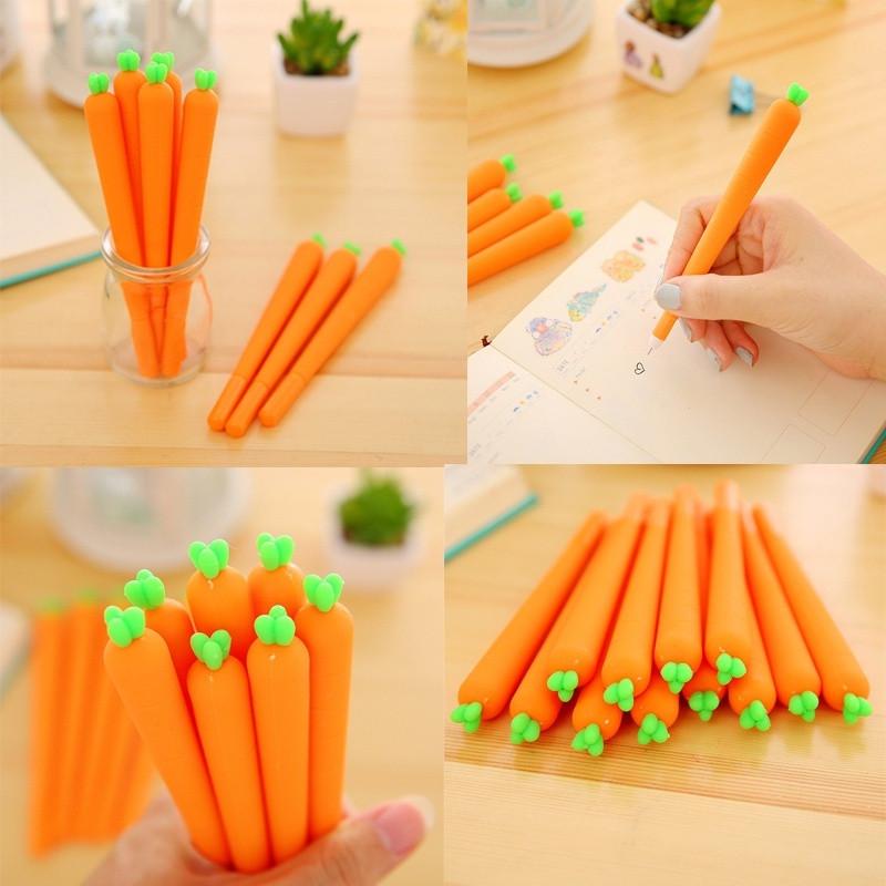 2PCS Симпатичный Kawaii Реалистичный силиконовый морковный гель ручка письмо подпись ручка школа офисные поставки
2PCS Симпатичный Kawaii Реалистичный силиконовый морковный гель ручка письмо подпись ручка школа офисные поставки