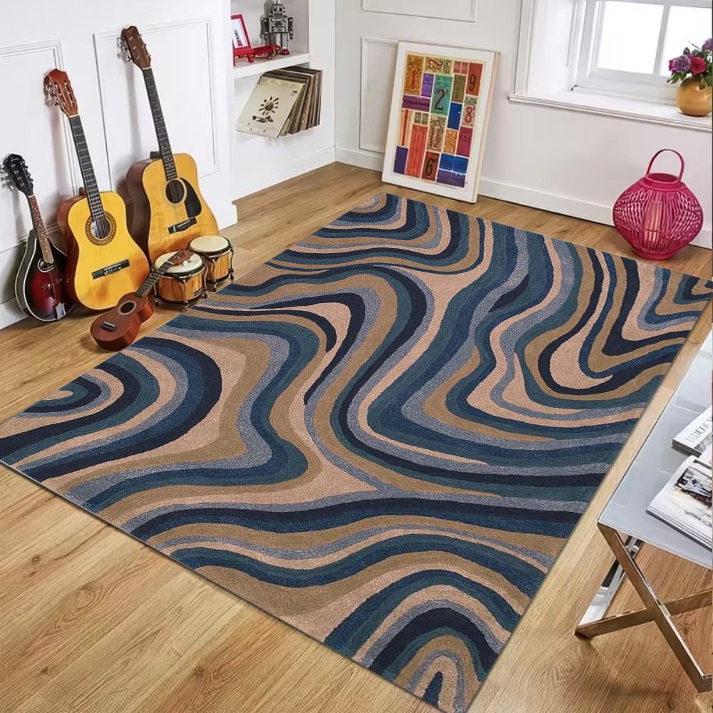 Fresh Wave Texture Area Rug Modern Stylish Soft Non-Slip Floor Carpet for Trendy Living Rooms Home Spaces 40x60cm
Fresh Wave Texture Area Rug Modern Stylish Soft Non-Slip Floor Carpet for Trendy Living Rooms Home Spaces 40x60cm