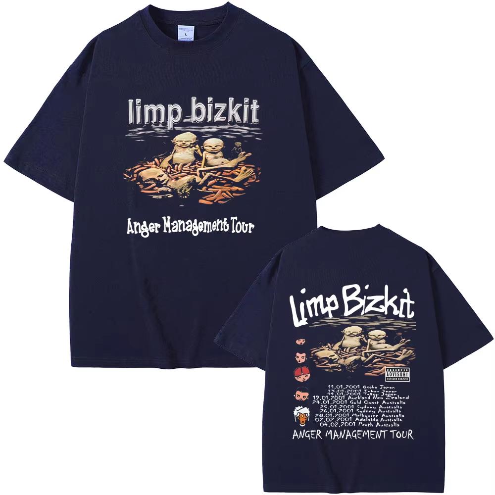 90s Rock Band Limp Bizkit Anger Management Tour T Shirts Men s Women Casual Cotton Streetwear Unisex High Quality T-shirt 3XL
90s Rock Band Limp Bizkit Anger Management Tour T Shirts Men s Women Casual Cotton Streetwear Unisex High Quality T-shirt 3XL