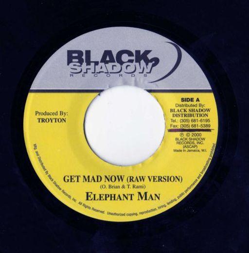7inch Record ELEPHANT MAN - Get Mad Now NONE Black Shadow Re 2000 Jamaica Reggae, Ska & Dub Used
7inch Record ELEPHANT MAN - Get Mad Now NONE Black Shadow Re 2000 Jamaica Reggae, Ska & Dub Used