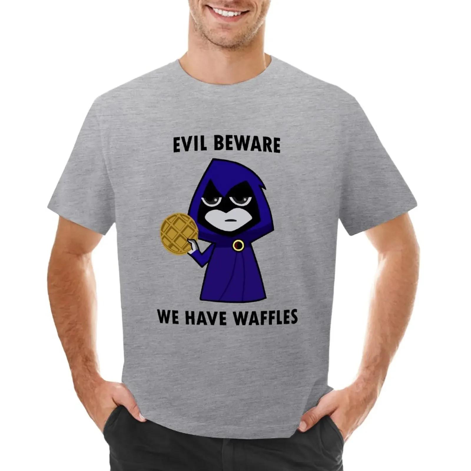 Evil Beware We Have Waffles TShirt shirts graphic tees vintage plain white t shirts men S
Evil Beware We Have Waffles TShirt shirts graphic tees vintage plain white t shirts men S