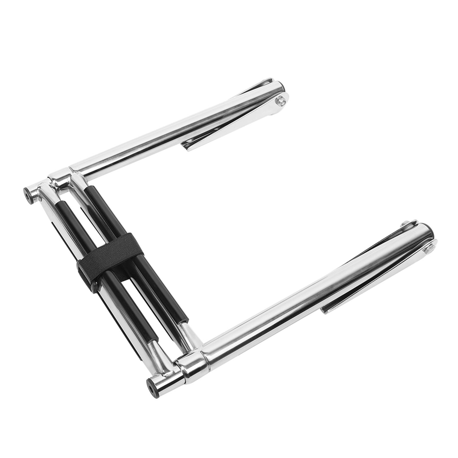 2 step stainless steel boat ladder telescopic extendable dock ladder with anti-slip steps for yacht, speedboat, swimming pool
2 step stainless steel boat ladder telescopic extendable dock ladder with anti-slip steps for yacht, speedboat, swimming pool