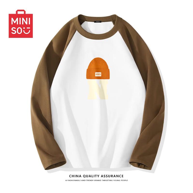 MINISO Мужская ретро-футболка с длинным рукавом, свободного кроя, из чистого хлопка 3XL
MINISO Мужская ретро-футболка с длинным рукавом, свободного кроя, из чистого хлопка 3XL