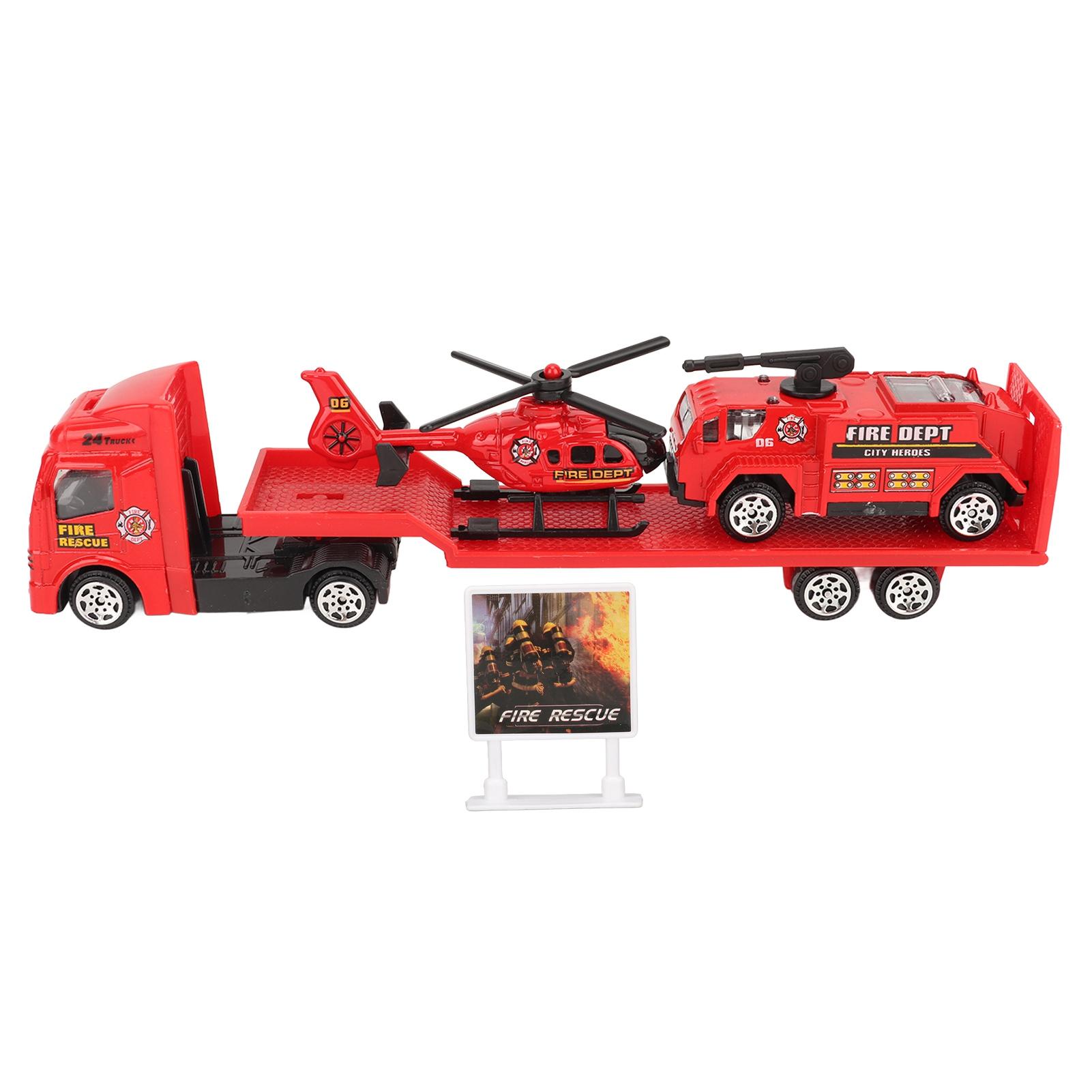 4pcs Set 1: 64 Alloy Engineering Car Vehicle Playset Set Simulation Construction Trailer Type D
4pcs Set 1: 64 Alloy Engineering Car Vehicle Playset Set Simulation Construction Trailer Type D