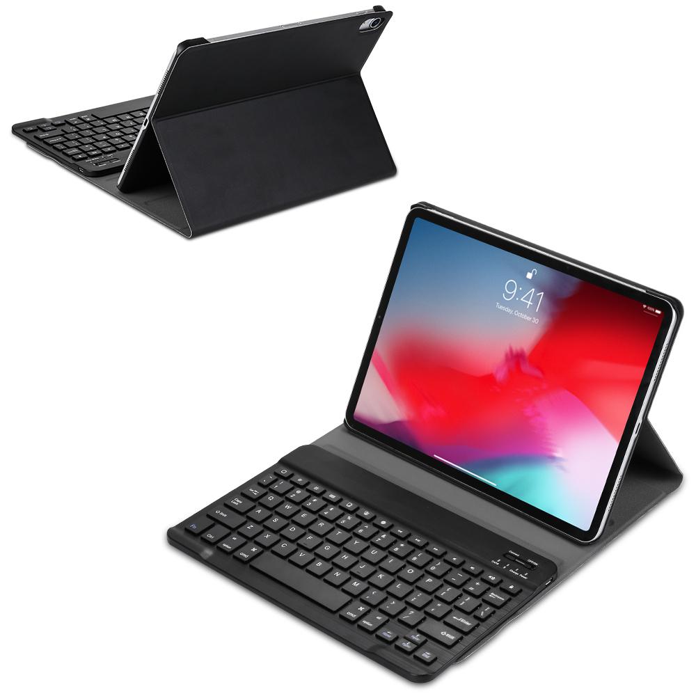 Detachable Wireless Bluetooth-compatible Keyboard Leather Case for iPad Pro 11-inch (2018) Rose Gold
Detachable Wireless Bluetooth-compatible Keyboard Leather Case for iPad Pro 11-inch (2018) Rose Gold