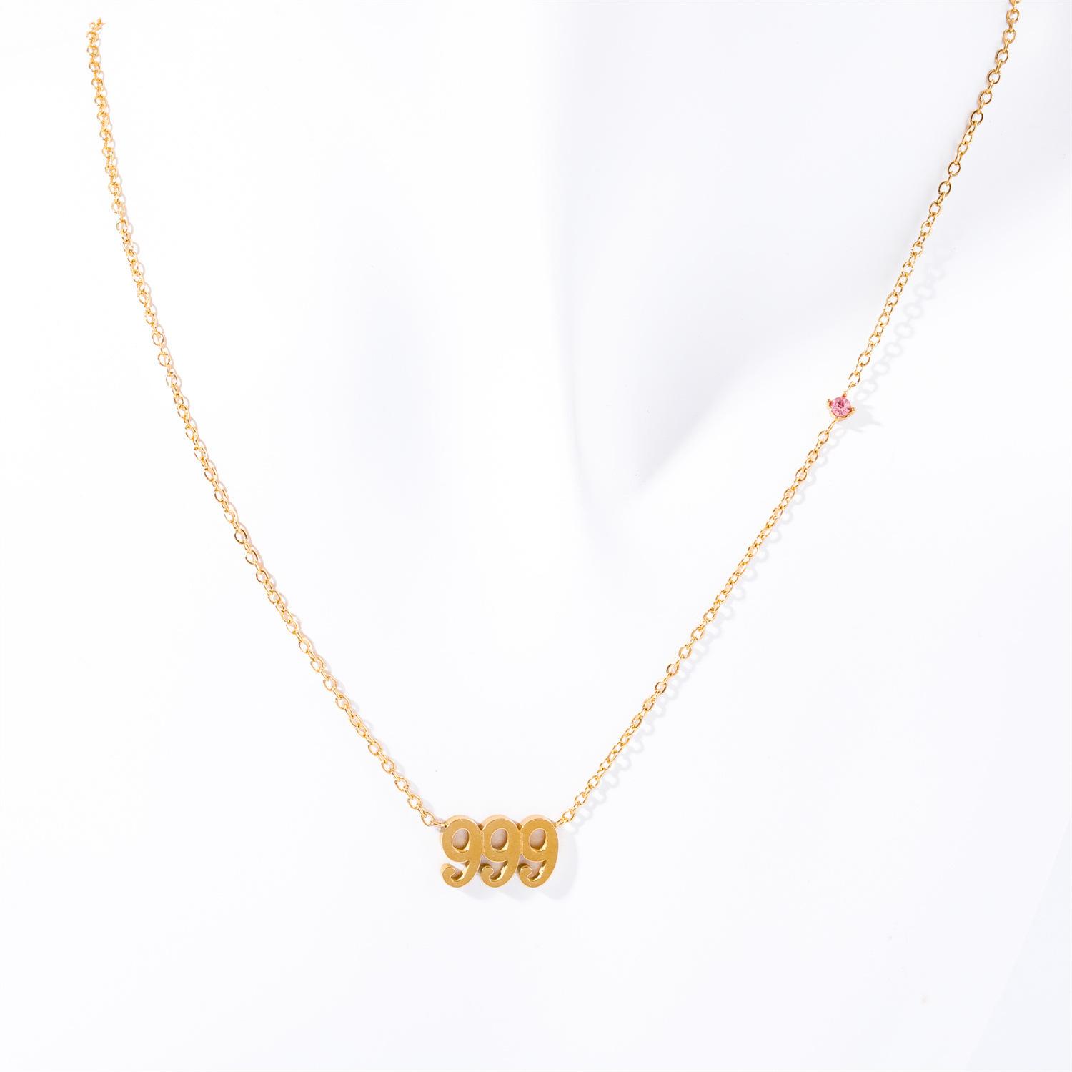 Stainless Steel Angel Digital With Diamond Necklace 111 222 Collarbone Chain Cut Triple Serial Digital Pendant Necklace
Stainless Steel Angel Digital With Diamond Necklace 111 222 Collarbone Chain Cut Triple Serial Digital Pendant Necklace