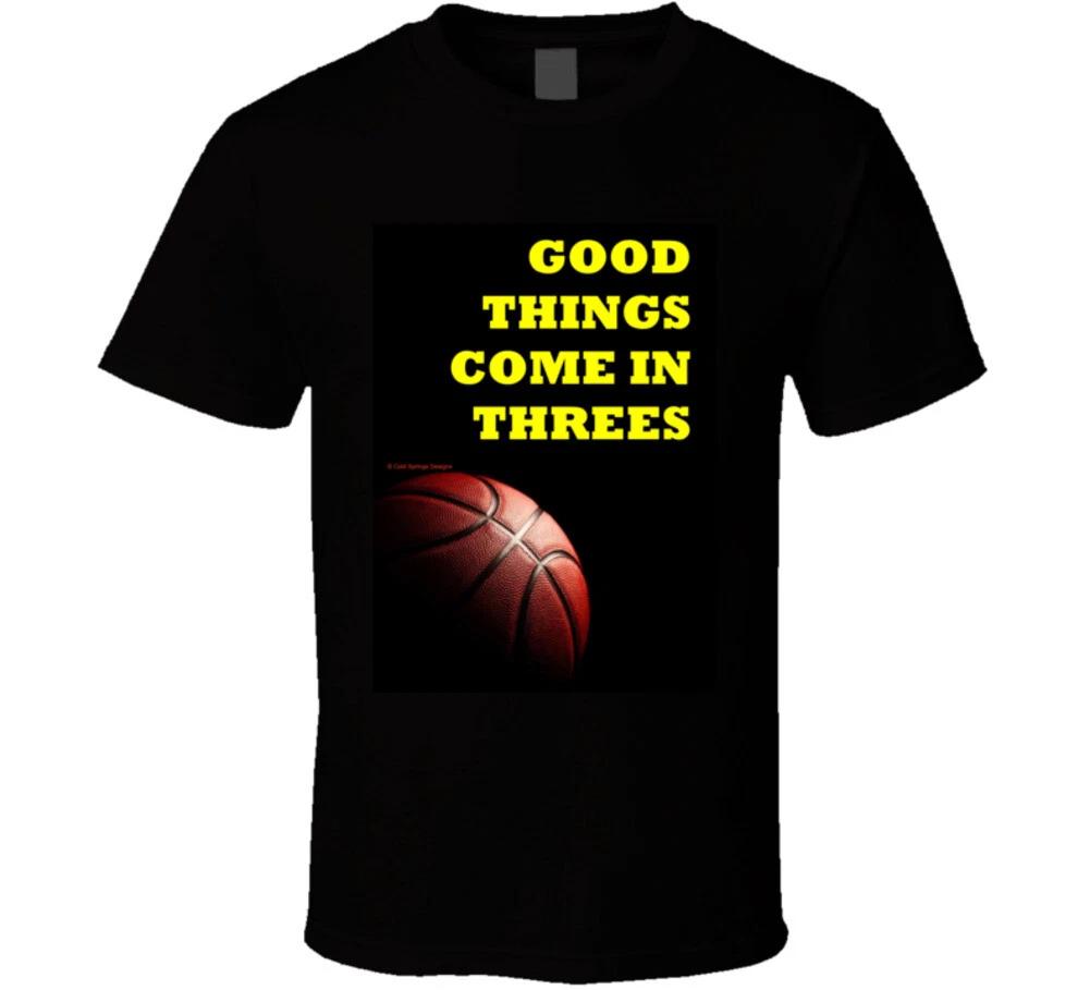 Хорошие вещи случаются по трое Футболка для баскетбола Bb Bball 2XL
Хорошие вещи случаются по трое Футболка для баскетбола Bb Bball 2XL