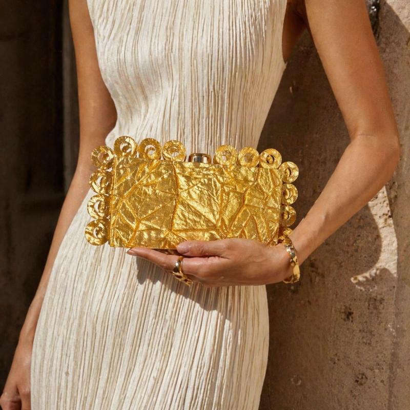 Designer Bag Luxury Ladies New Fashion Circle Patchwork Acrylic Dinner Bag Shoulder Crossbody Banquet Clutch Evening Bag Female 19 золотий
Designer Bag Luxury Ladies New Fashion Circle Patchwork Acrylic Dinner Bag Shoulder Crossbody Banquet Clutch Evening Bag Female 19 золотий