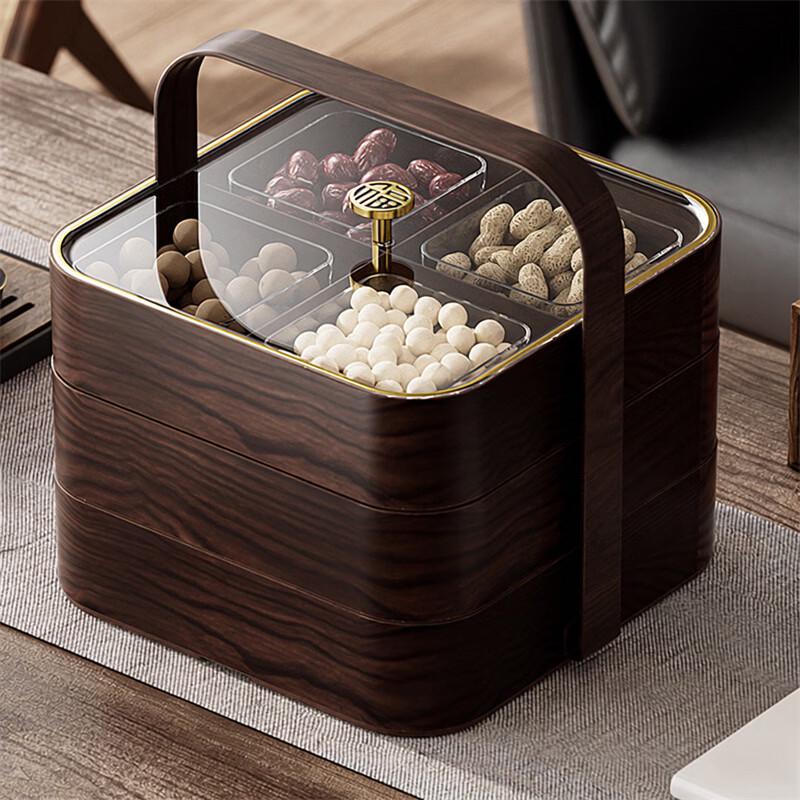 Chinese Style 3-Layer Square Candy & Dried Fruit Box
Chinese Style 3-Layer Square Candy & Dried Fruit Box
