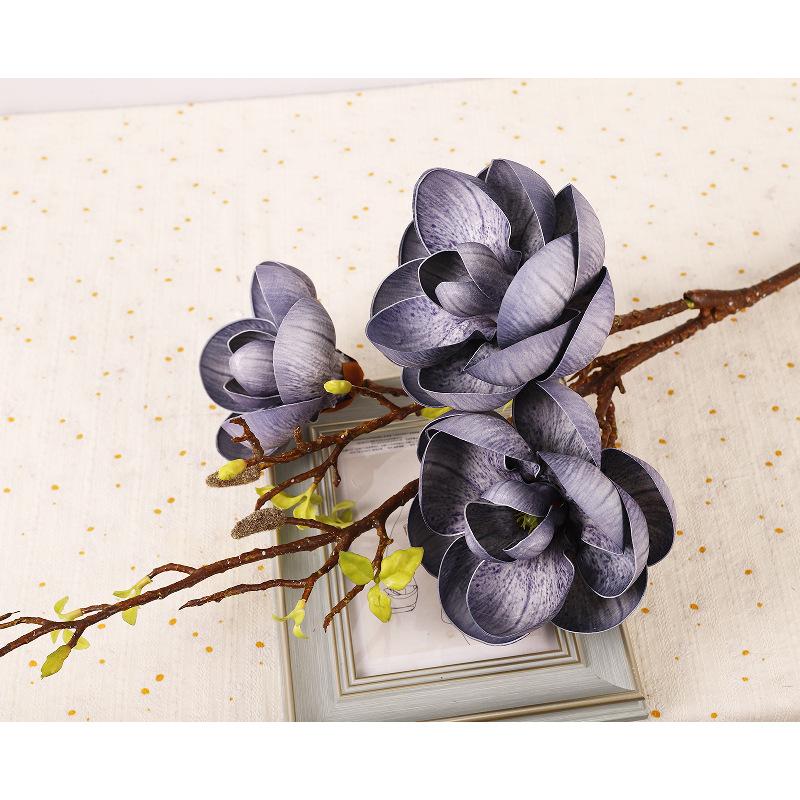 Simulation flower living room soft decoration wedding decoration artificial flower fake flower ornament simulation magnolia bud синій
Simulation flower living room soft decoration wedding decoration artificial flower fake flower ornament simulation magnolia bud синій
