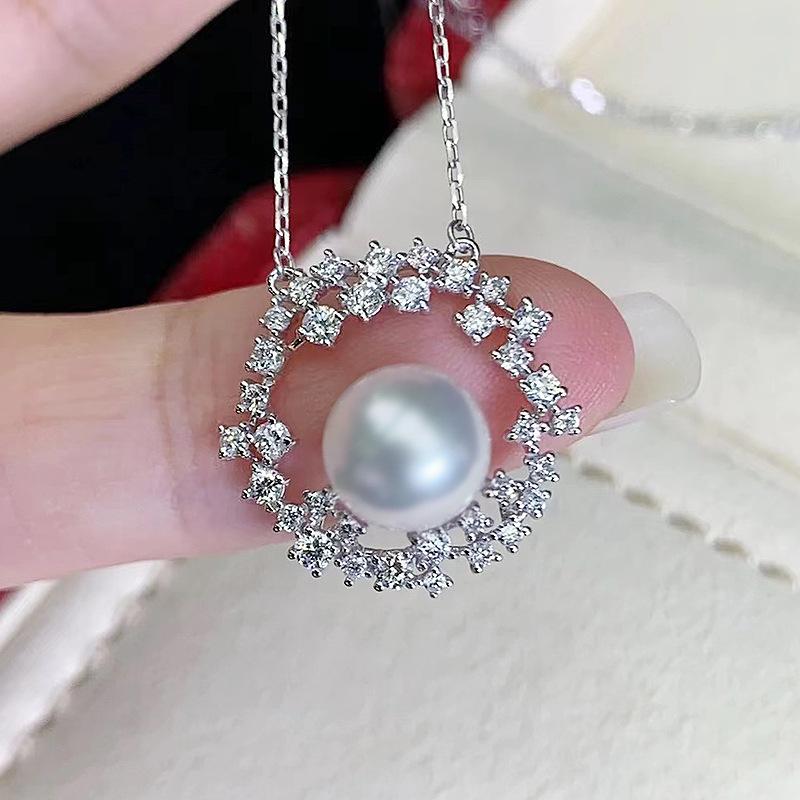 Xiancan 2024 S925 Silver Star Pearl Pendant Necklace with Diamonds - Women s Fashion Choker 925 Silver
Xiancan 2024 S925 Silver Star Pearl Pendant Necklace with Diamonds - Women s Fashion Choker 925 Silver