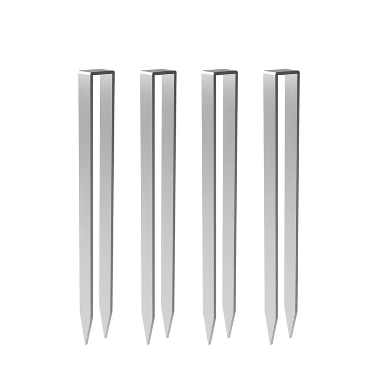 M-Modern-Rose Archs Ground Anchors, Set Of 4 For Rose Archs Fixings, U Shape Alloy Steel Ground Anchors Silver срібний
M-Modern-Rose Archs Ground Anchors, Set Of 4 For Rose Archs Fixings, U Shape Alloy Steel Ground Anchors Silver срібний