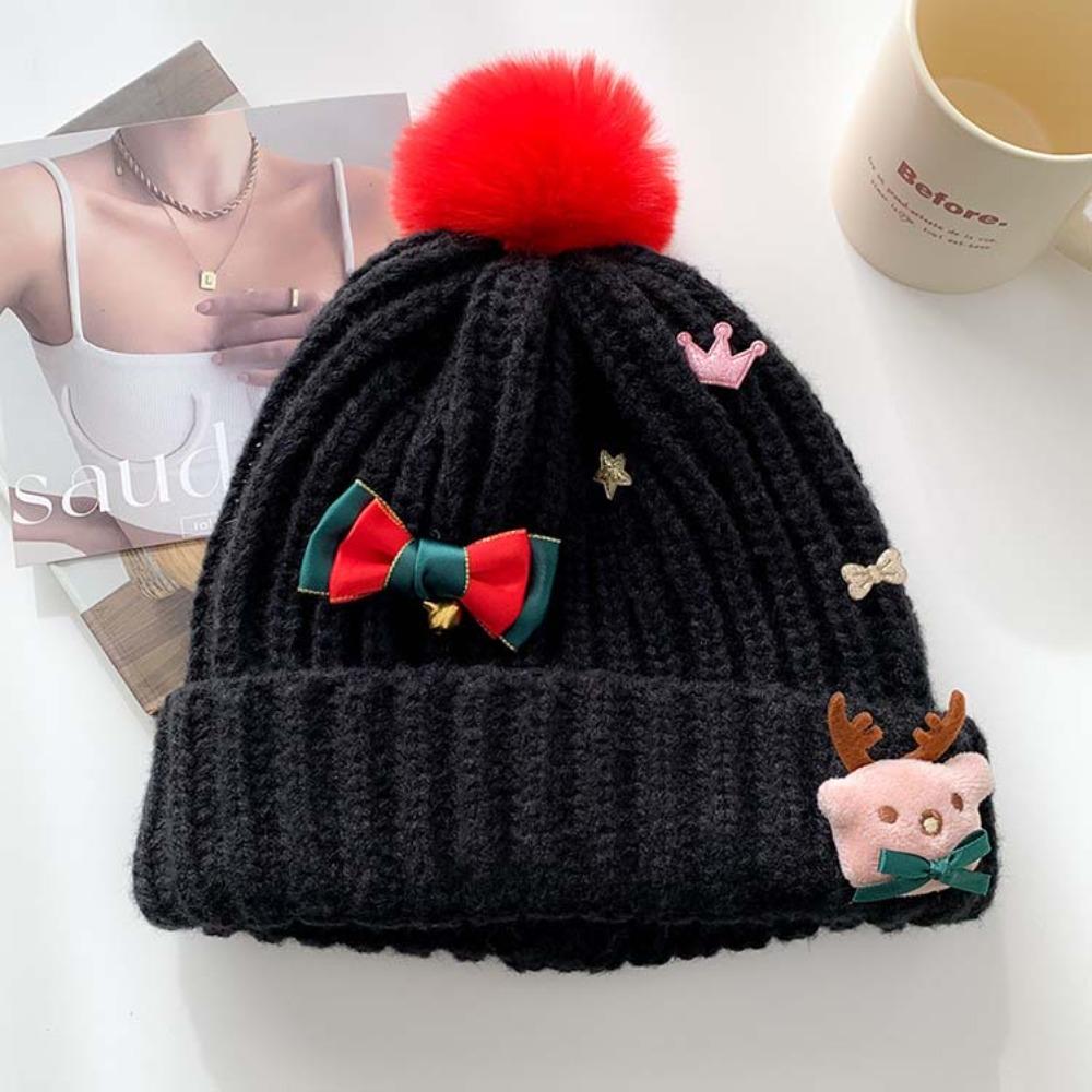 Soft Christmas Plush Cap Warm Big Pullover Hat Personality Thickened Brimless Cap Women
Soft Christmas Plush Cap Warm Big Pullover Hat Personality Thickened Brimless Cap Women