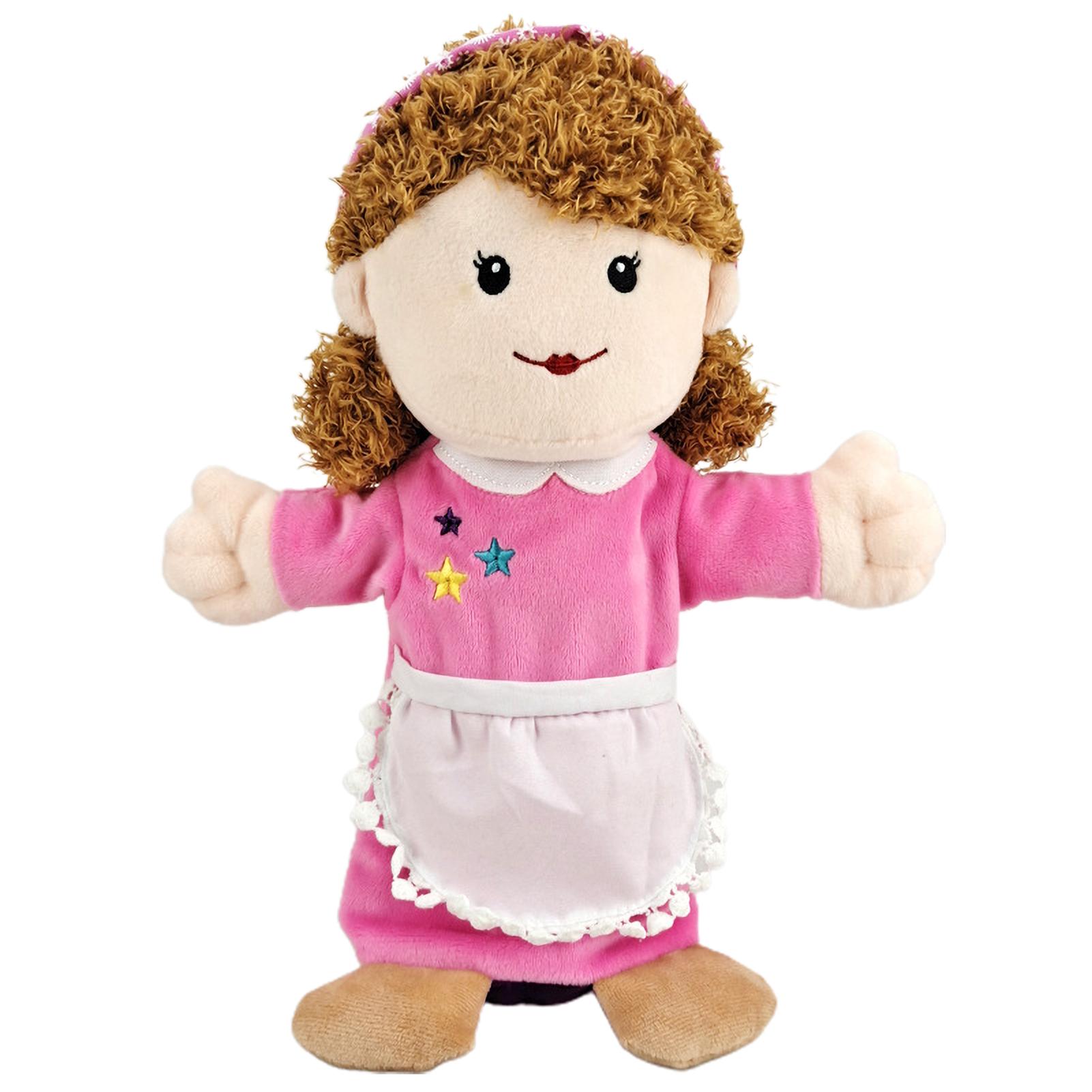Hand Puppets Soft Plush Cartoon Family Story Time Theater Prop Toys Educational Stuffer Gift For Kids 30cm
Hand Puppets Soft Plush Cartoon Family Story Time Theater Prop Toys Educational Stuffer Gift For Kids 30cm