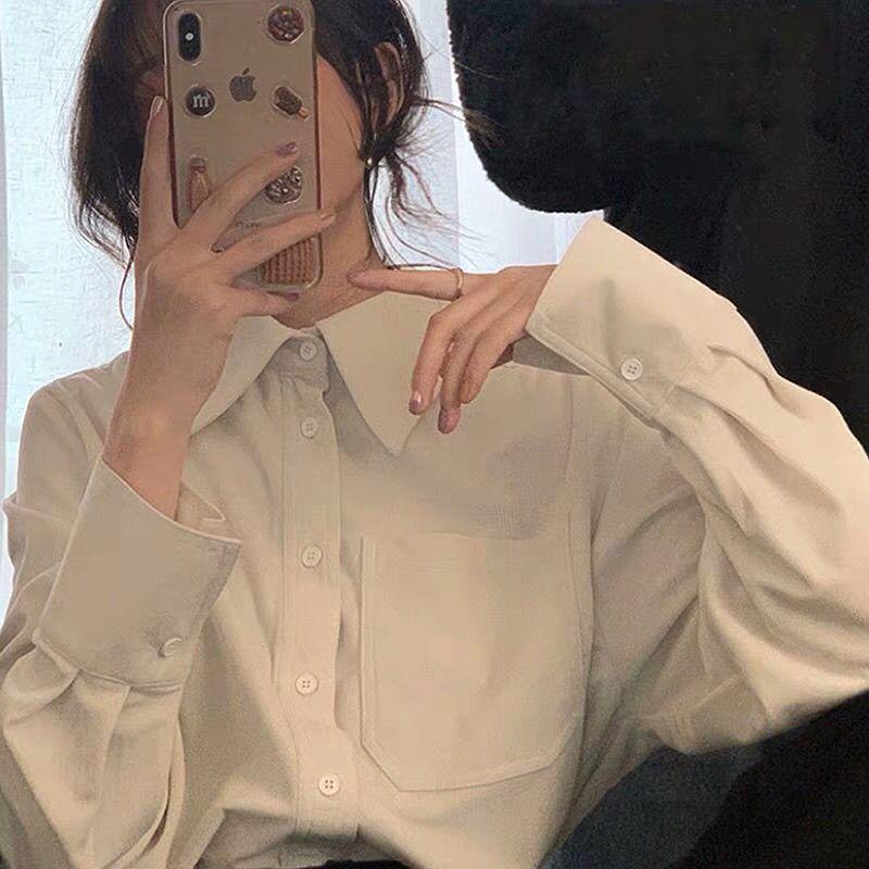 Women s Design Sense Niche Retro Long Sleeve White Shirt - 2025 Spring Korean Version, Loose & Versatile Student Top XXS
Women s Design Sense Niche Retro Long Sleeve White Shirt - 2025 Spring Korean Version, Loose & Versatile Student Top XXS