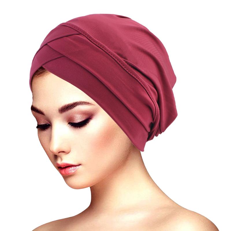 New Classic Forehead Cross Turban Hat Elegant Solid Color Head Wraps Headscarf Breathable Elastic Beanies Muslim Chemo Cap Size fits all
New Classic Forehead Cross Turban Hat Elegant Solid Color Head Wraps Headscarf Breathable Elastic Beanies Muslim Chemo Cap Size fits all
