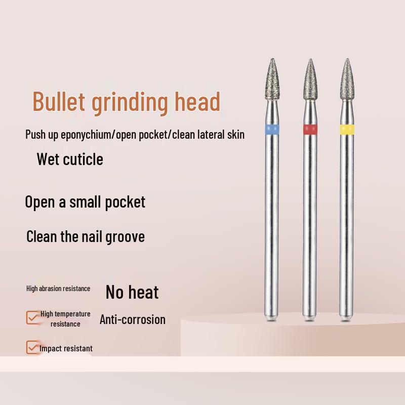 Nail Art Diamond Drill Bit for Pre-Treatment, Groove Edge Grinding, and Dead Skin Removal
Nail Art Diamond Drill Bit for Pre-Treatment, Groove Edge Grinding, and Dead Skin Removal